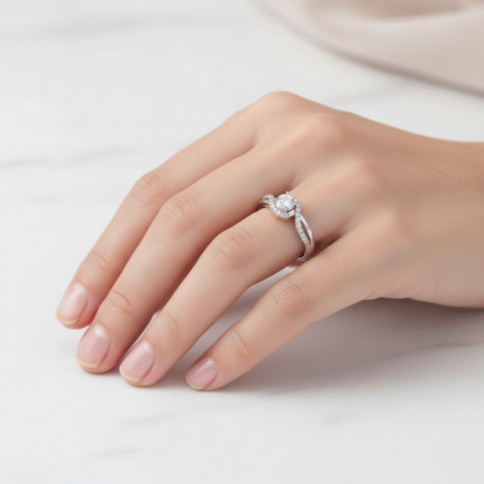 Lilah Solitaire Ring - Image 5