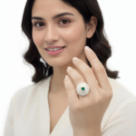 Jasmine Cocktail Gemstone Ring - Image 9