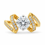 Vivienne Solitaire Ring By Diamondiary