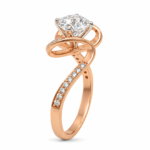 Vivienne Solitaire Ring By Diamondiary