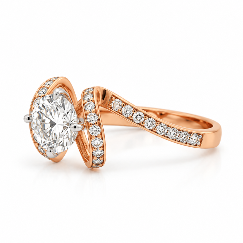 Vivienne Solitaire Ring By Diamondiary