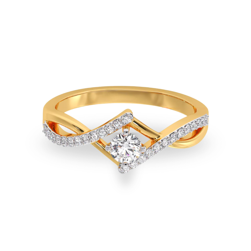Alora Lab Grown Diamond Solitaire Ring By Diamondiary