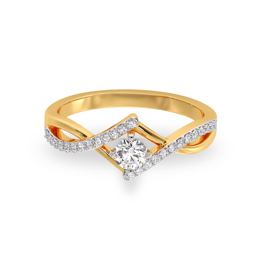 Alora Lab Grown Diamond Solitaire Ring By Diamondiary 3 Alora Lab Grown Diamond Solitaire Ring By Diamondiary
