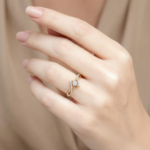 Alora Solitaire Ring - Image 6