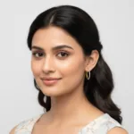 Kayle Diamond Hoop Earrings - Image 7