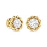 Nyla Diamond Stud Earrings - Image 3