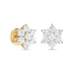 Delaney Diamond Earrings - Image 2