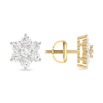 Delaney Diamond Earrings - Image 4