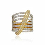 Amy lab grown diamond ring by Diamondiary