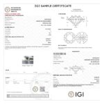 IGI Sample Report Diamondiary Lab Grown Diamonds