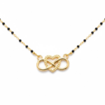 Infinite Love Gold Pendant - Image 4