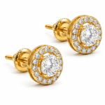 Kiara Lab Grown Solitaire Earrings By Diamondiary
