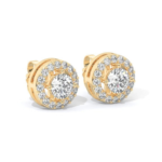 Kiara Lab Grown Solitaire Earrings By Diamondiary