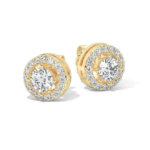 Kiara Lab Grown Solitaire Earrings By Diamondiary