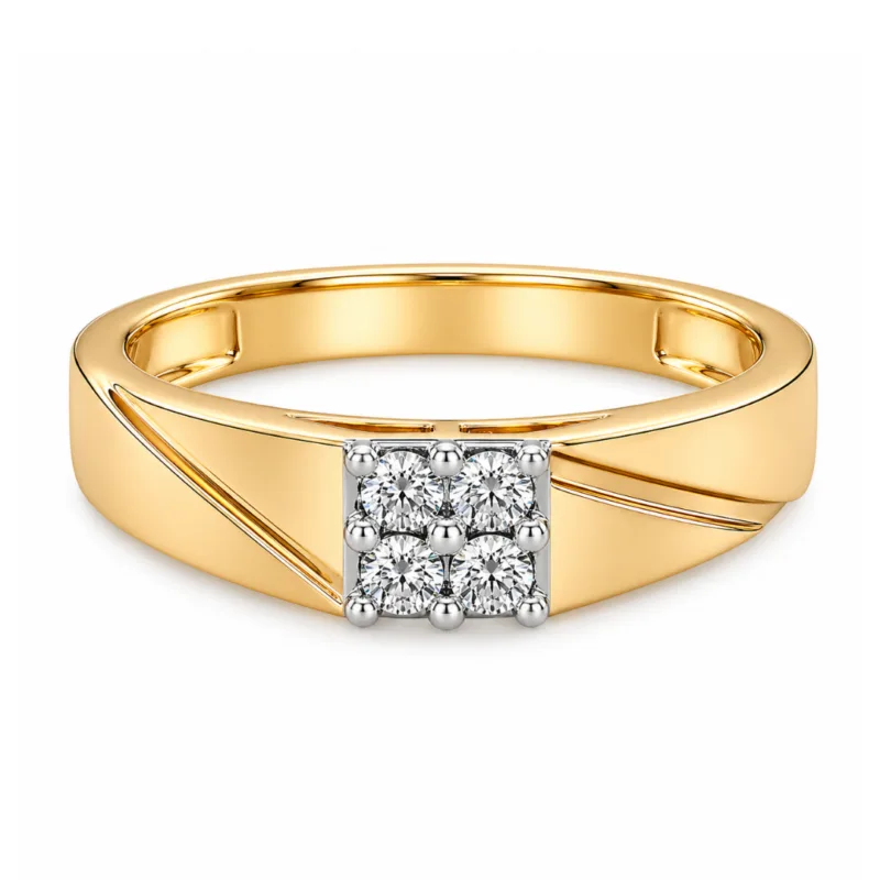 Lucas Diamond Ring For Men By Diamondiary