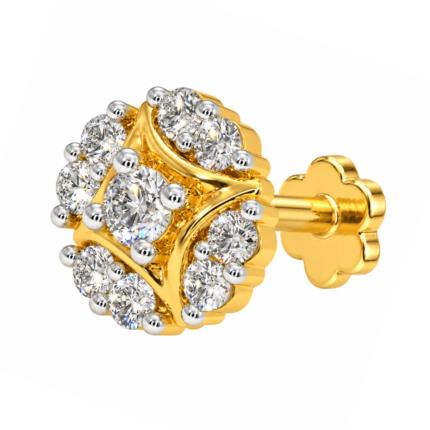 Tori Lab Grown Diamond Nose Screw By Diamondiary
