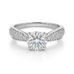 Georgia Lab Grown Solitaire Diamond Ring By Diamondiary