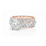 Violet Solitaire Diamond Ring By Diamondiary