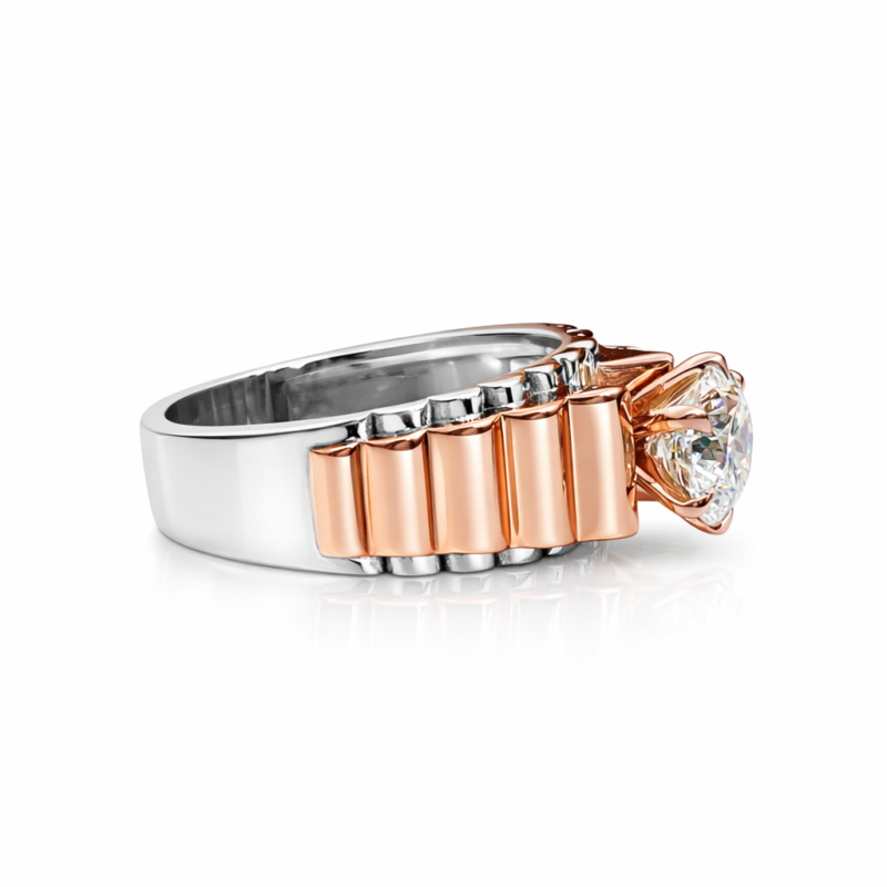 William Men Solitaire Diamond Ring By Diamondiary