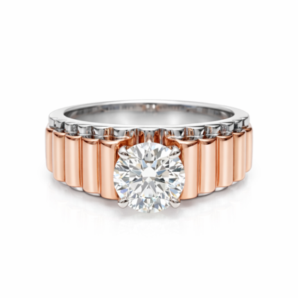 William Men Solitaire Diamond Ring By Diamondiary