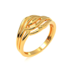 Aadhya Ladies Gold Ring By Diamondiary