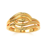 Aadhya Ladies Gold Ring By Diamondiary