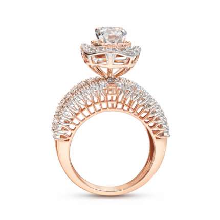 Alina Solitaire Diamond Ring By Diamondiary