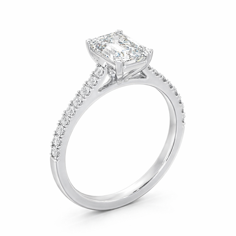 Julianna Solitaire Diamond Ring By Diamondiary