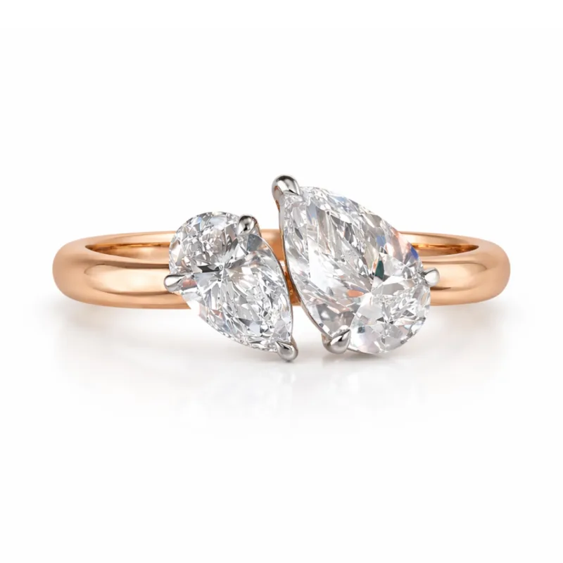 Lorel Toi et Moi Diamond Ring By Diamondiary