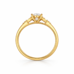 Lorraine Marquise Solitaire Diamond Ring By Diamondiary