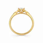 Lorraine Marquise Solitaire Diamond Ring By Diamondiary
