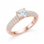 Marlene Solitaire Diamond Ring By Diamondiary