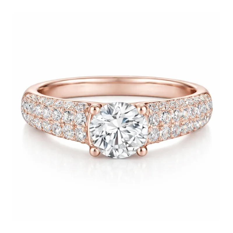 Marlene Solitaire Diamond Ring By Diamondiary