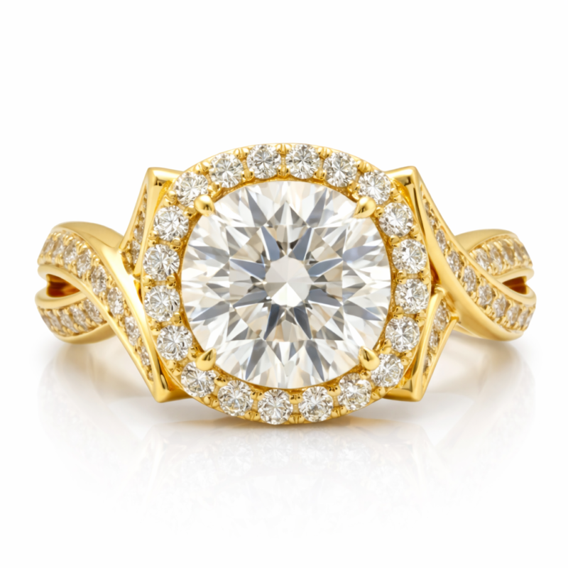 Morgan Solitaire Diamond Ring By Diamondiary
