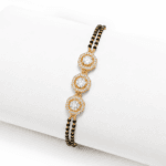 Adalie Solitaire Mangalsutra Bracelet By Diamondiary