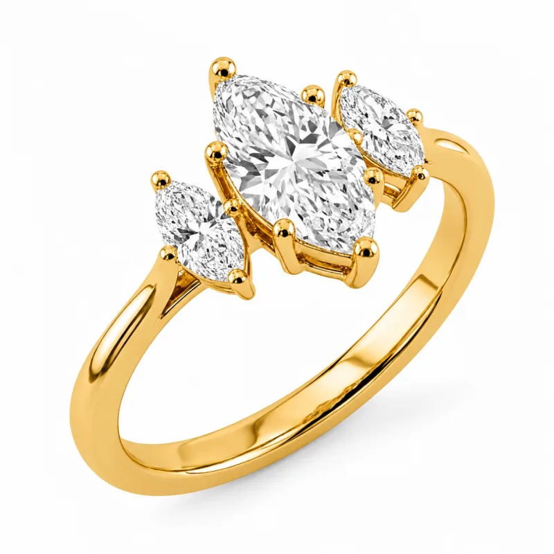Caline Solitaire Diamond Ring By Diamondiary
