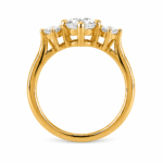 Caline Solitaire Diamond Ring By Diamondiary