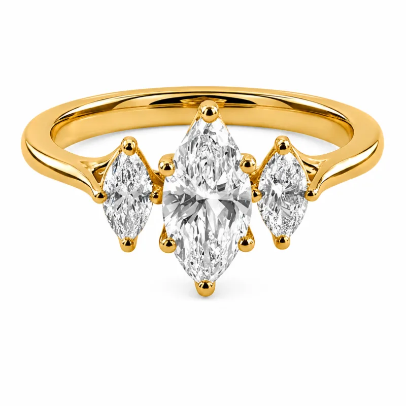 Caline Solitaire Diamond Ring By Diamondiary