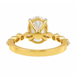 Carrie Oval Cut Solitaire Diamond Ring By Diamondiary