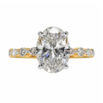 Carrie Oval Cut Solitaire Diamond Ring By Diamondiary