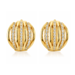 Evianna Diamond Hoop Earrings By Diamondiary