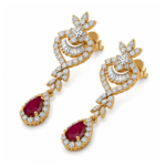 Kasandra Diamond Drop Earrings By Diamondiary