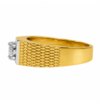 Sebastian Solitaire Diamond Ring for Men By Diamondiary