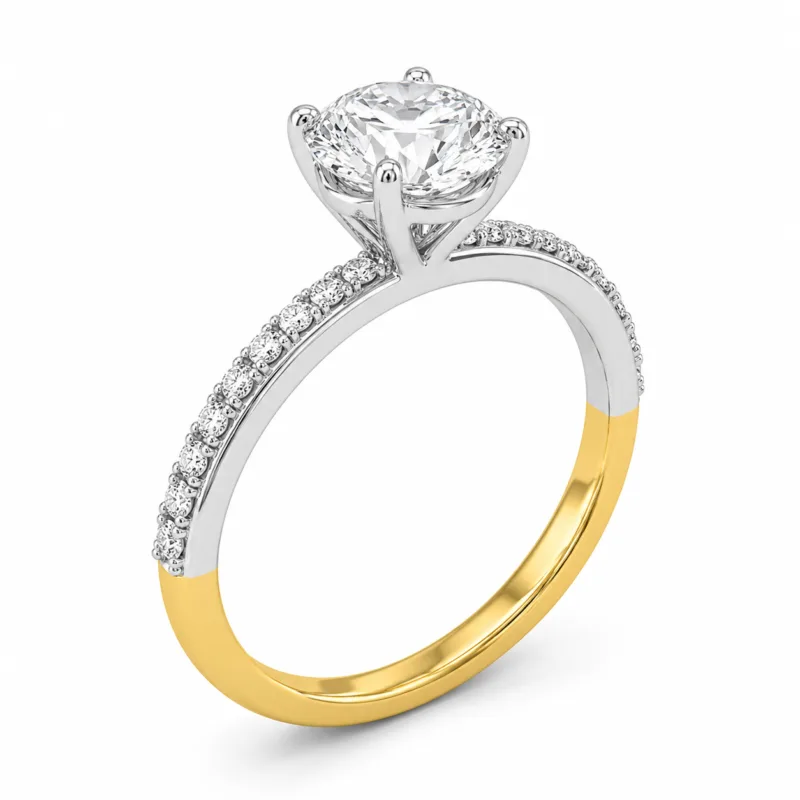 Tamya Solitaire Diamond Ring By Diamondiary