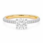 Tamya Solitaire Diamond Ring By Diamondiary