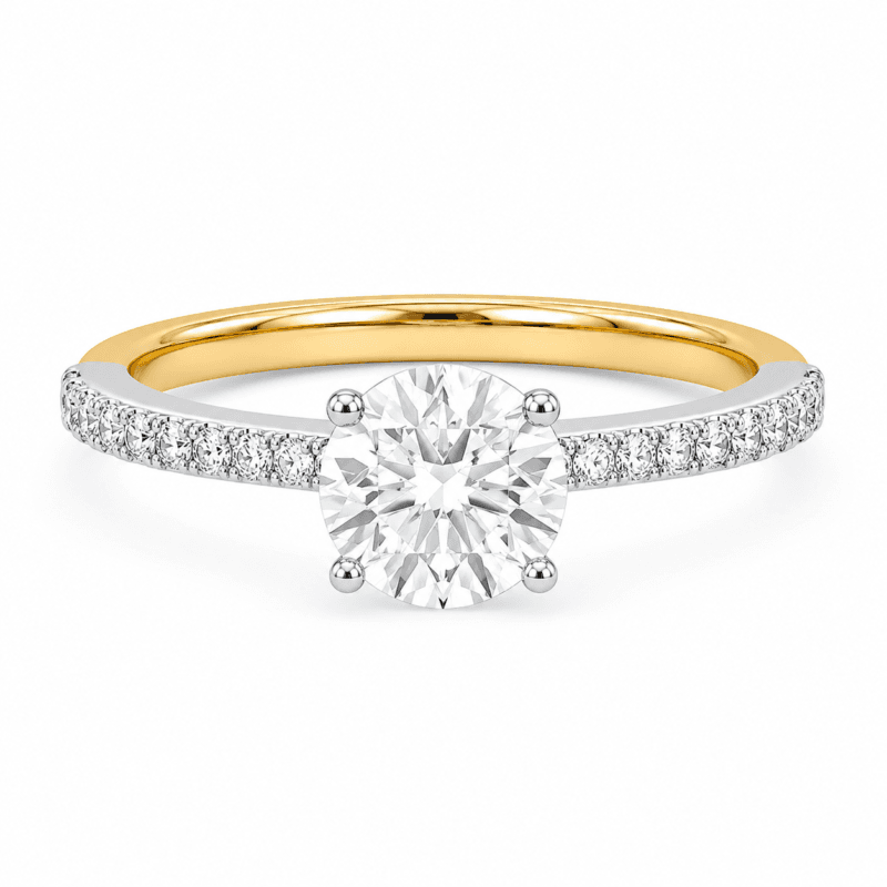 Tamya Solitaire Diamond Ring By Diamondiary