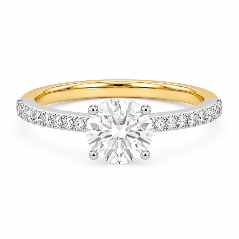 Tamya Solitaire Diamond Ring By Diamondiary