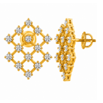 Brittany Diamond Stud Earrings By Diamondiary