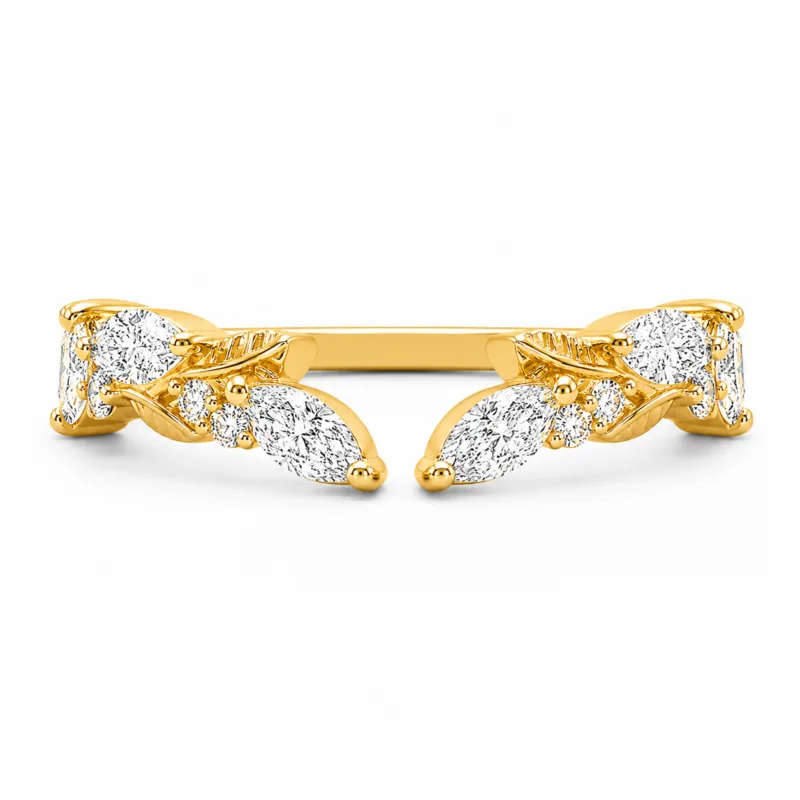 Lorraine Stackable Diamond Ring By Diamondiary