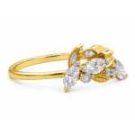 Lorraine Stackable Diamond Ring By Diamondiary